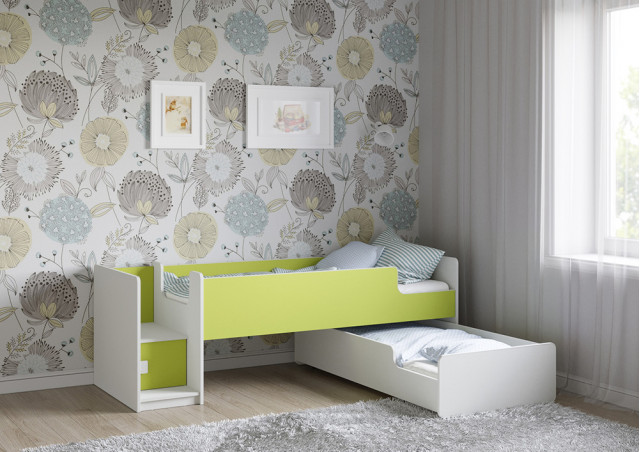 Детская выкатная кровать Легенда К302.41 в Воткинске