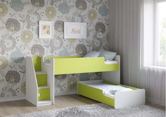 Детская выкатная кровать Легенда К402.41 в Воткинске